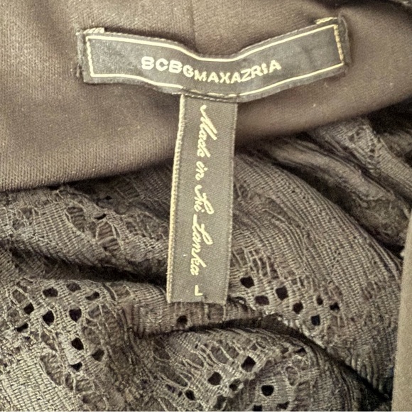 BCBG MaxazriaLace Halter Top. Size L - Picture 9 of 11